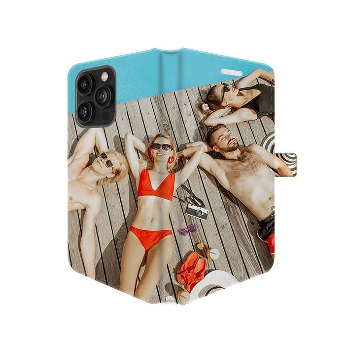 iPhone 15 Pro - Custom Wallet Case (Full Printed)