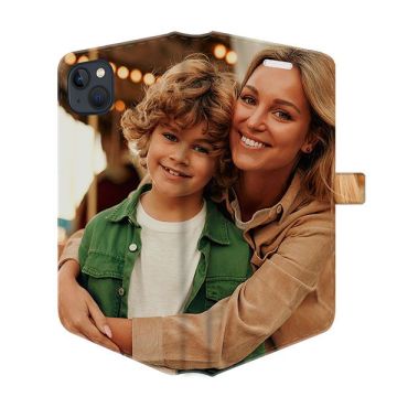 iPhone 15 Plus - Custom Wallet Case (Full Printed)