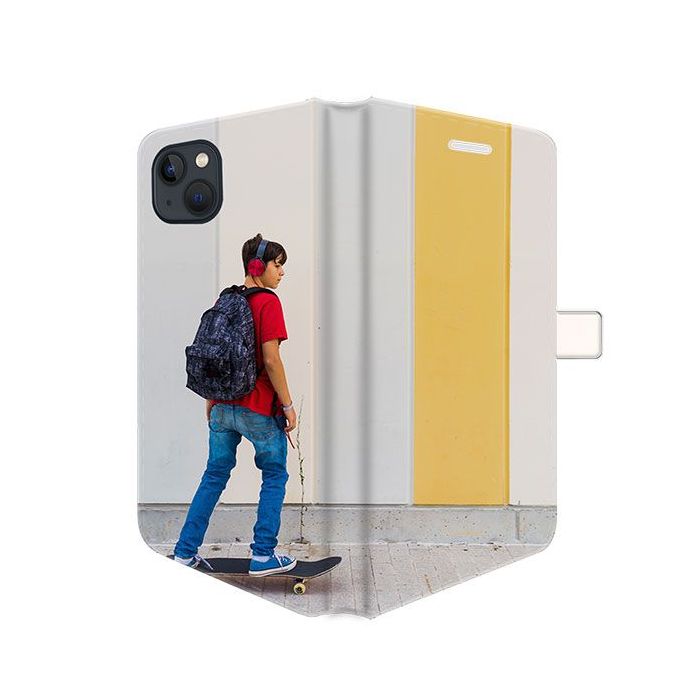 iPhone 15 - Custom Wallet Case (Full Printed)