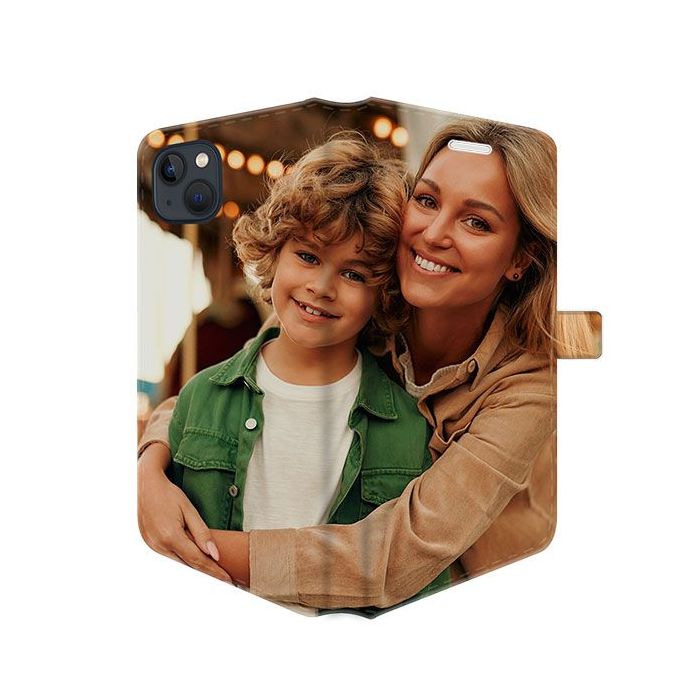 iPhone 15 Plus - Custom Wallet Case (Full Printed)